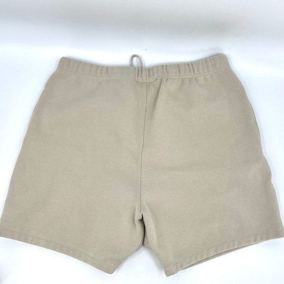 Fear of God Cream High-Rise Athletic Shorts | Relaxed Fit - Picture 3 of 6